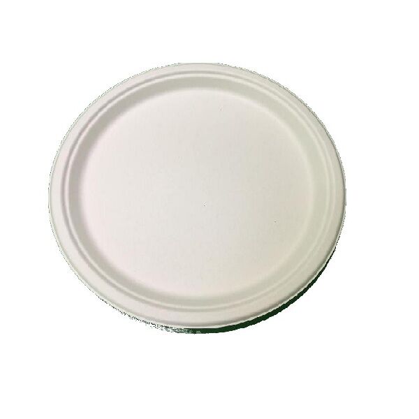 9 inch plate bagasse